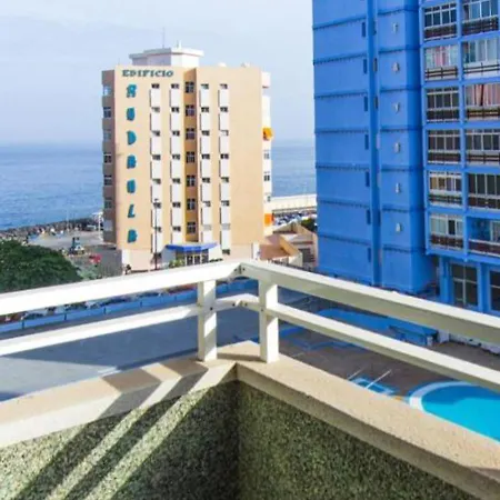 Live Candelaria Alsaca Con Balcon Y Vista Al Mar Exterior photo